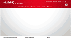 Desktop Screenshot of hemmer.at